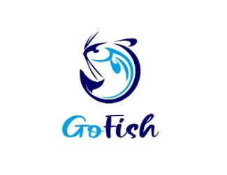 Projekt graficzny logo dla firmy online GoFish